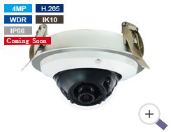 4MP Flush Mini Dome Camera