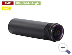2MP AHD MicroBullet Camera with Ultra wide angle