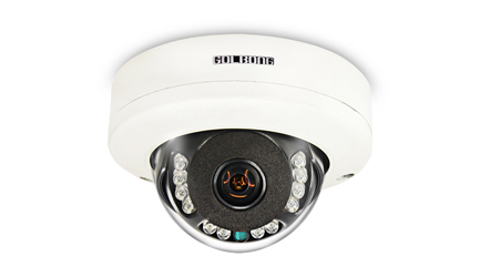 2MP Discreet Vandal Dome with black LEDs