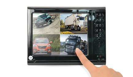Touch Screen Monitor DVR