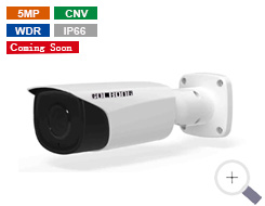 Câmera Bullet Heavy duty com 1-1.8 inch CMOS 5MP