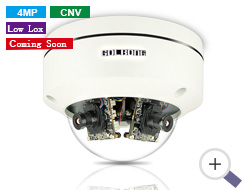 Câmera com 2 sensor 4MP Color Night-Vision