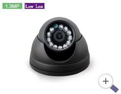 Mini Câmera Dome Veiculares 1.3MP