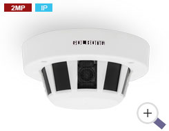 Câmera  Camuflada Sensor De Fumaça IP 2MP