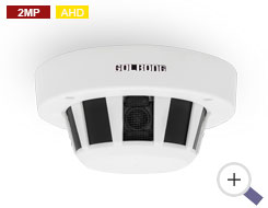 Câmera  Camuflada Sensor De Fumaça AHD 2MP